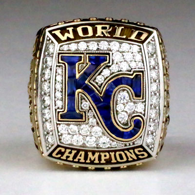 1985 Kansas City Royals World Series Championship Ring, Custom Kansas City  Royals Champions Ring